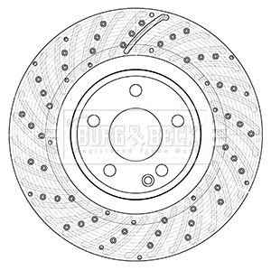 BORG & BECK Piduriketas BBD5355